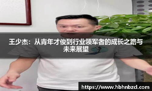 王少杰：从青年才俊到行业领军者的成长之路与未来展望